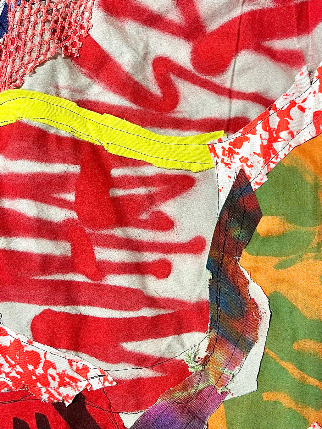 Sickmind Cyberpunk Baggy Open Denim