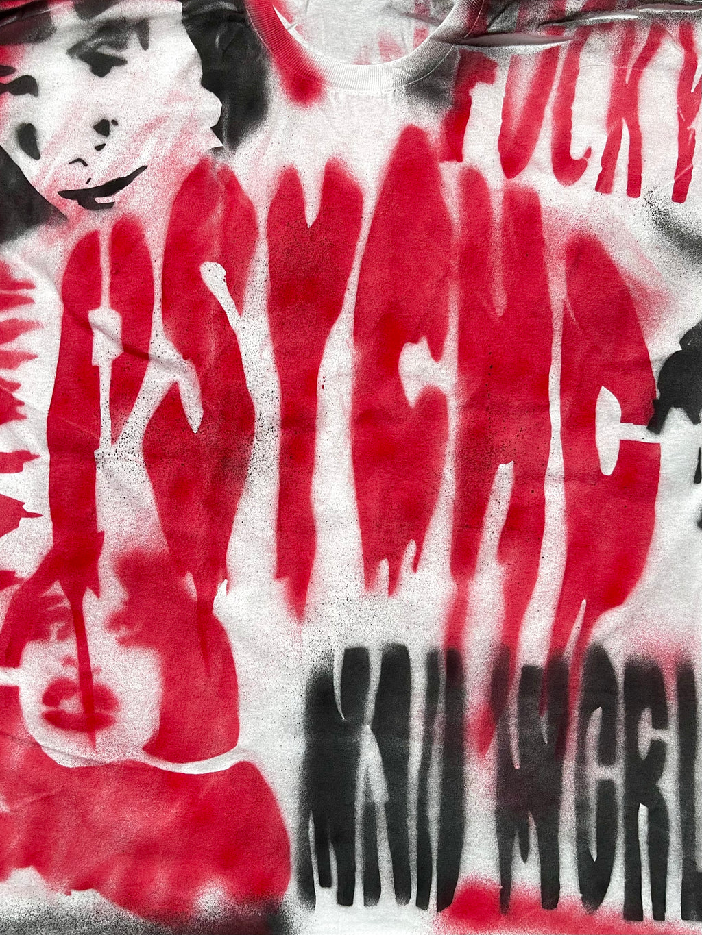 Sickmind Red Psycho T-shirt