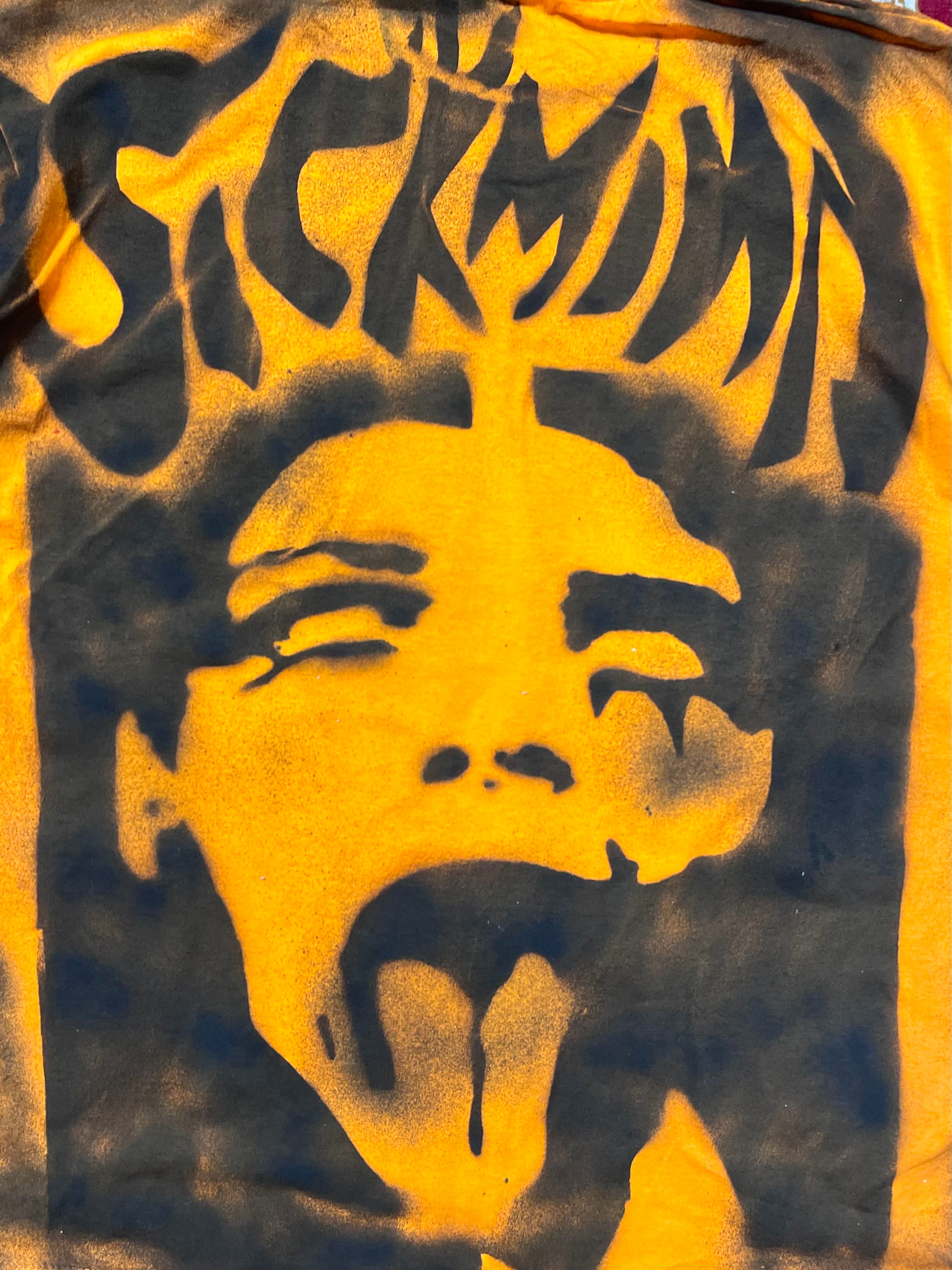 Sickmind Orange Psycho T-shirt