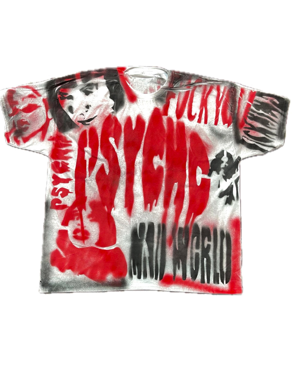 Sickmind Red Psycho T-shirt