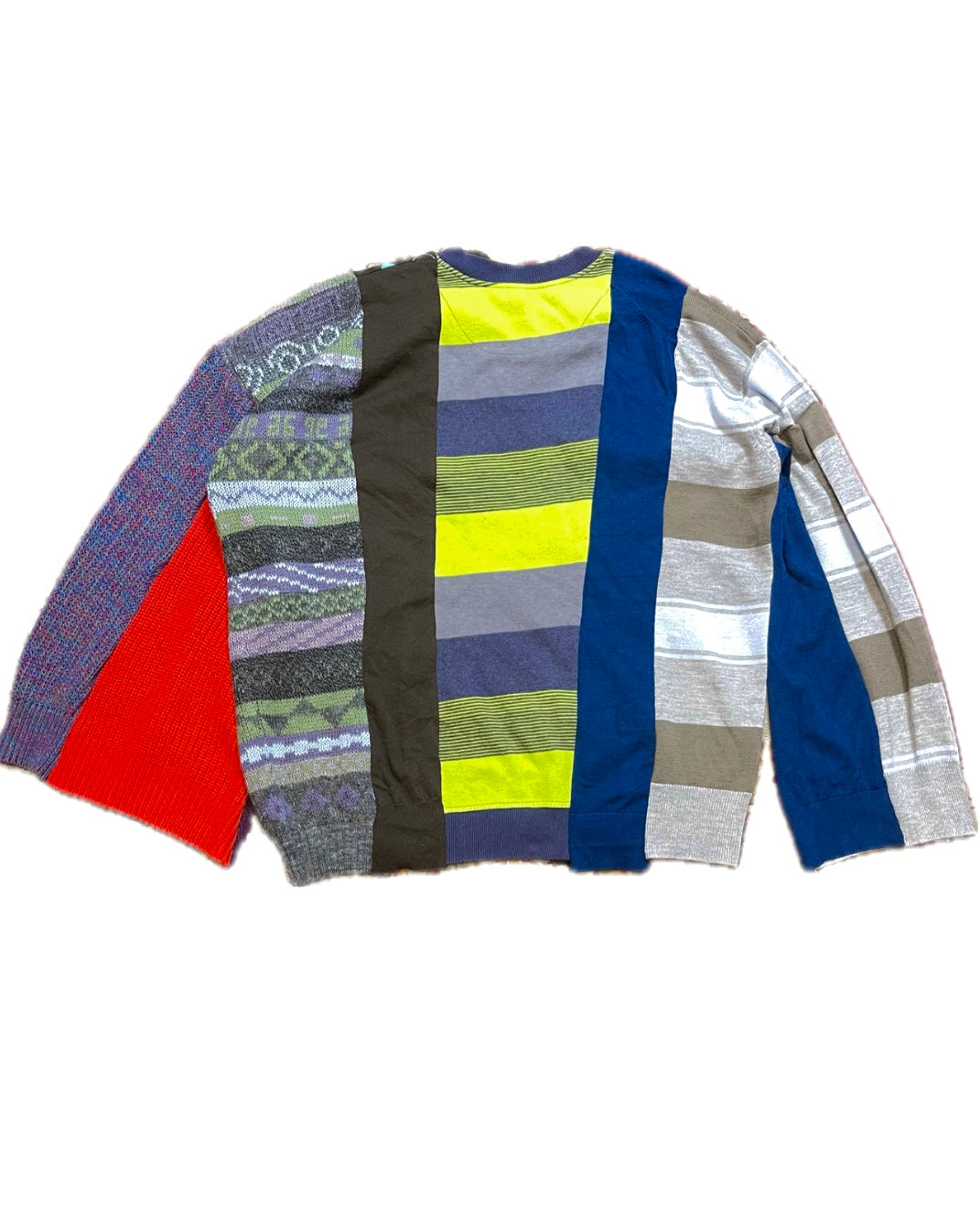 Sickmind Custom Patchwork Sweater