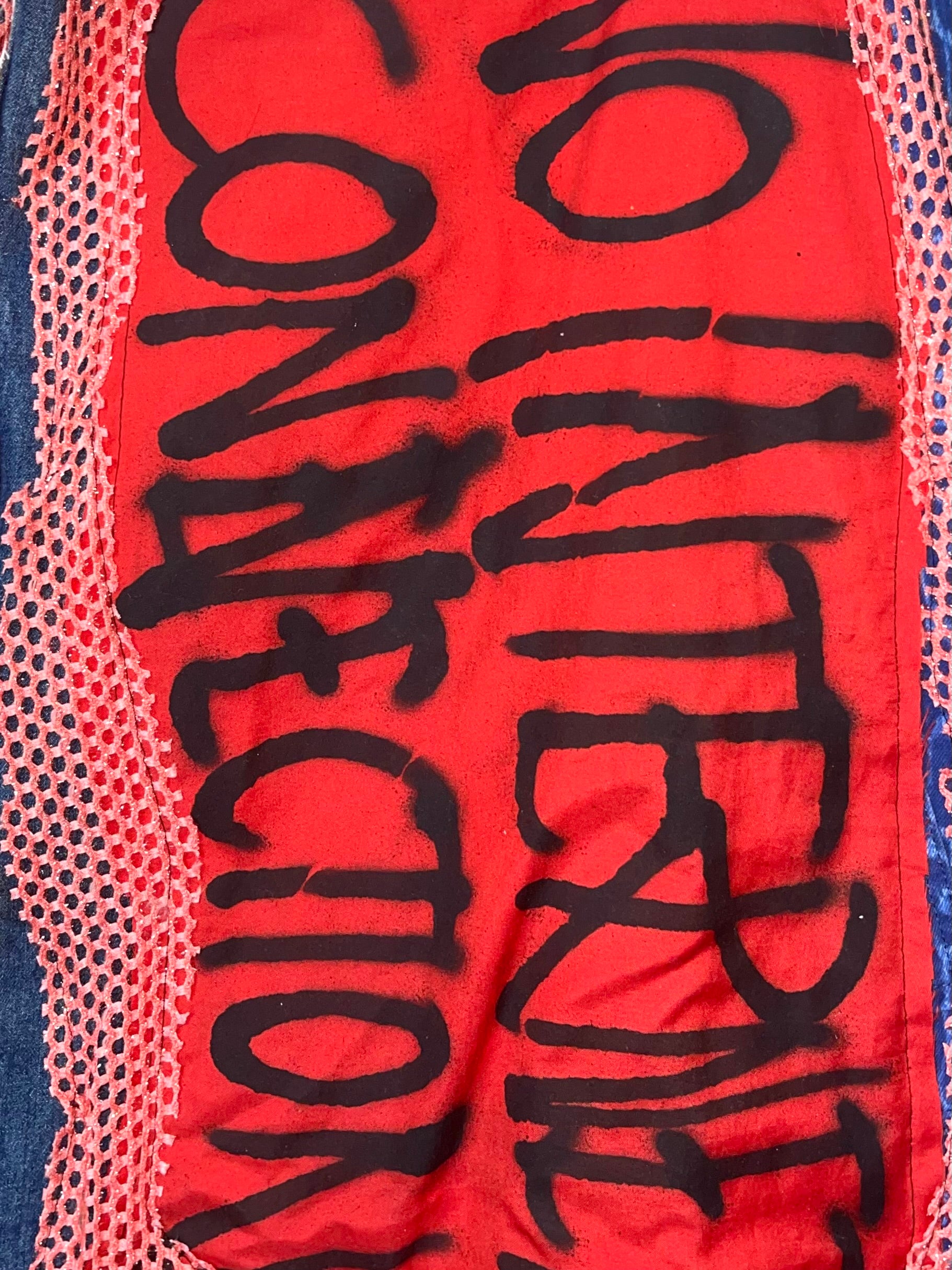 Sickmind Cyberpunk Baggy Open Denim