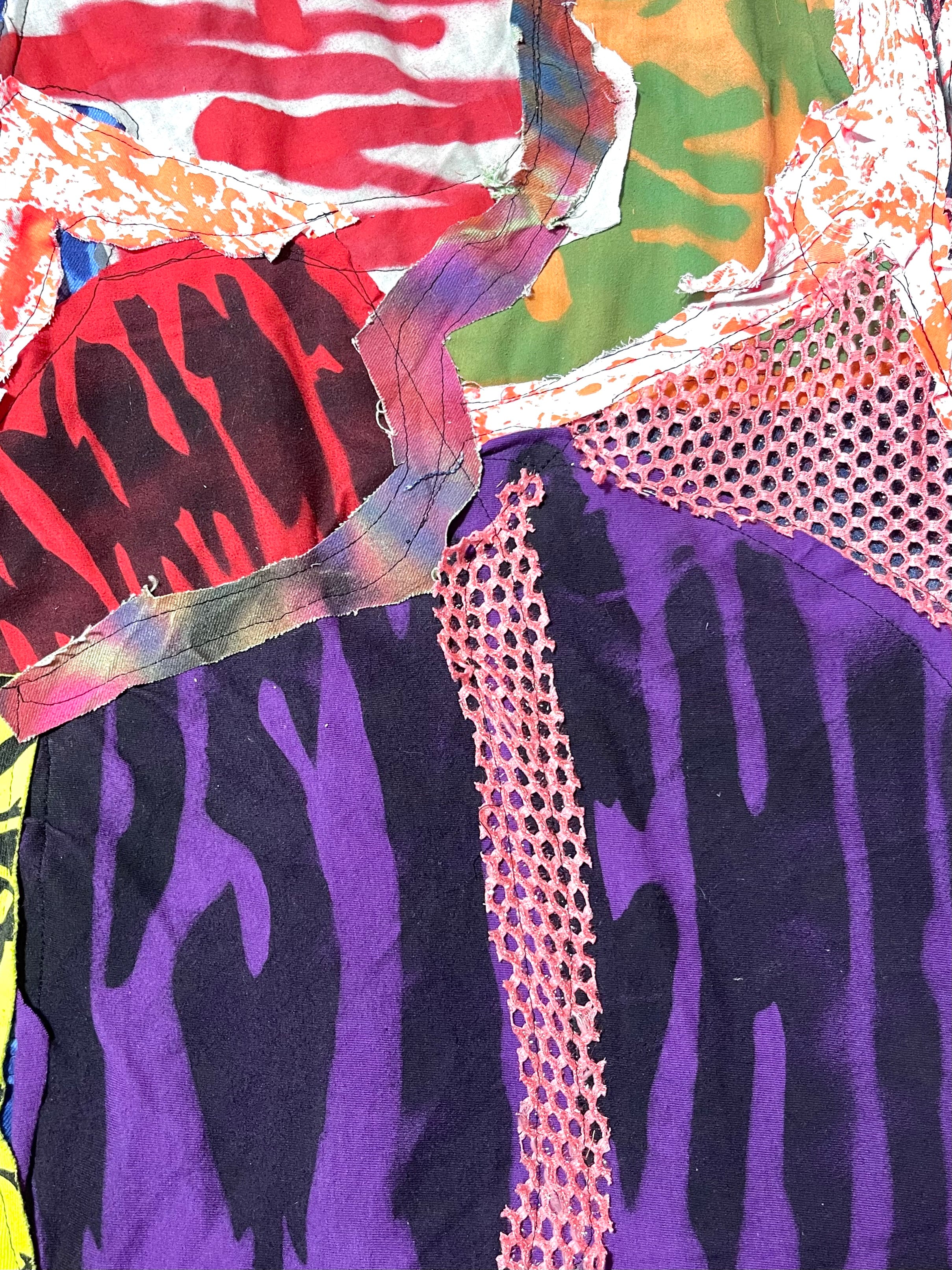 Sickmind Cyberpunk Baggy Open Denim