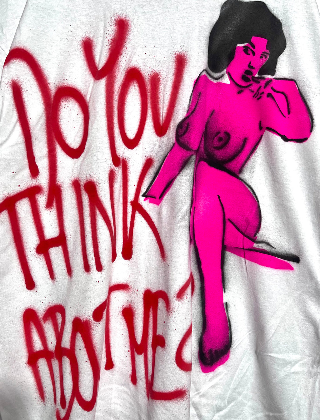 Sickmind Do you think about me T-shirt