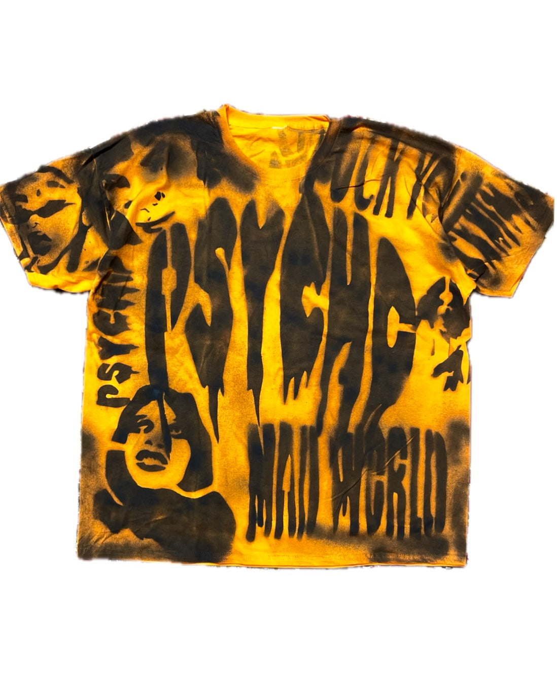 Sickmind Orange Psycho T-shirt