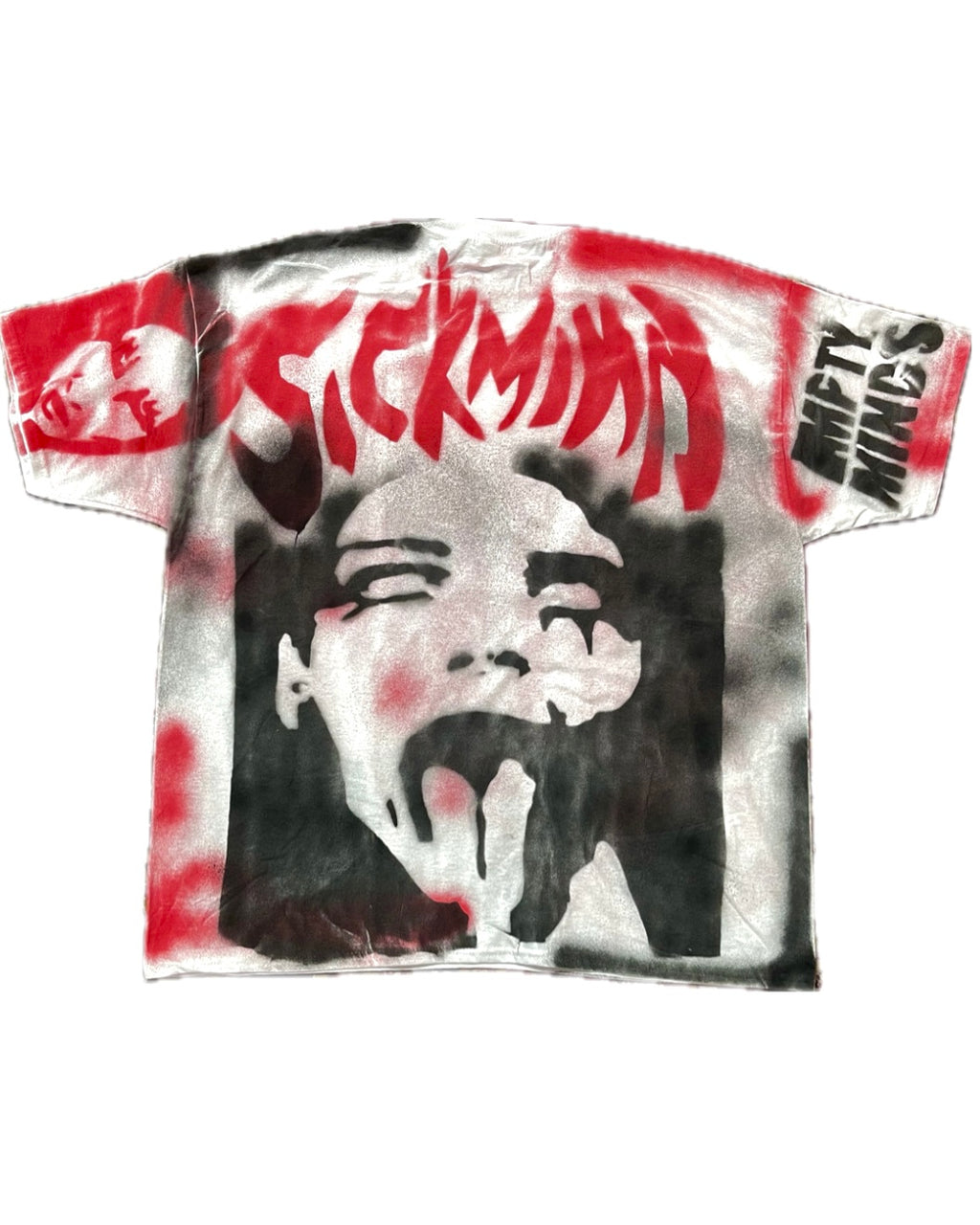 Sickmind Red Psycho T-shirt