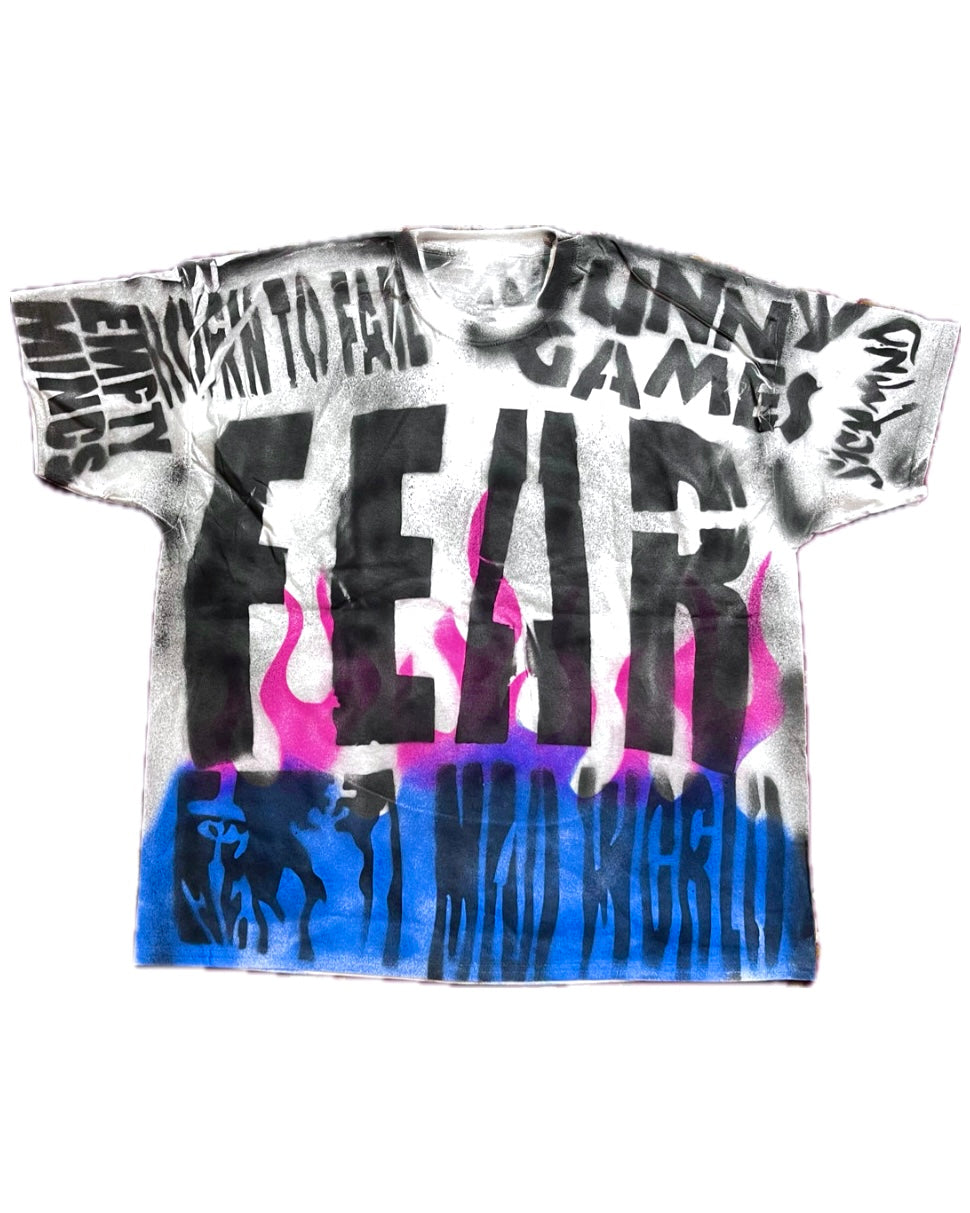 Sickmind Flame Fear Custom T-shirt