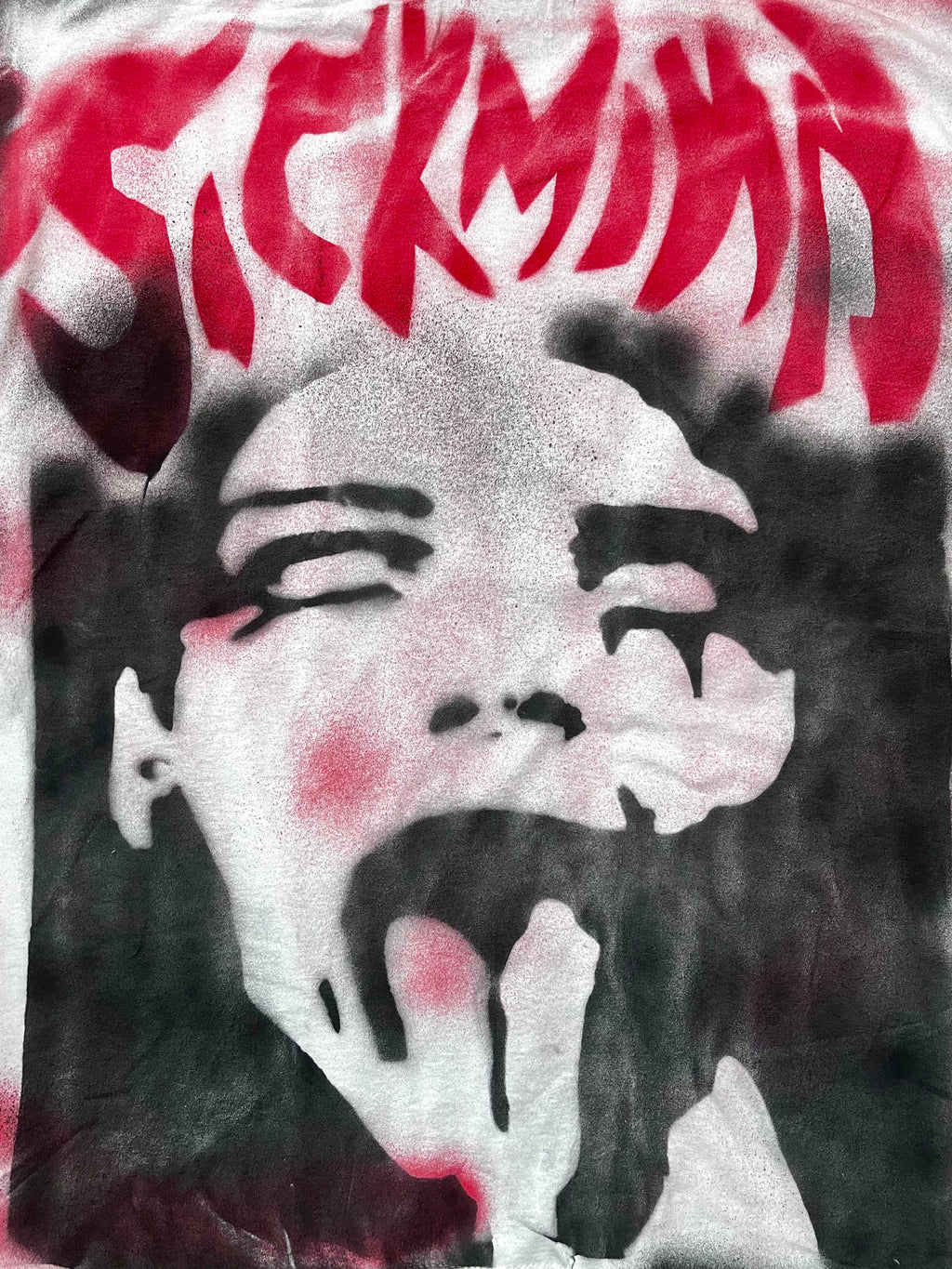 Sickmind Red Psycho T-shirt