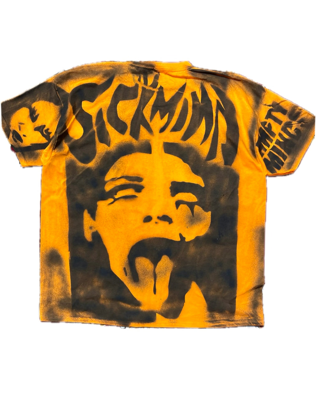 Sickmind Orange Psycho T-shirt